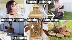 OUTDOOR HOME REFRESH // YARD CLEAN UP // LANDSCAPING // DIY PROJECTS // HOMEMAKING