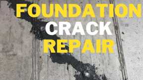 DIY Foundation Crack Repair