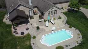 Paver Patio and Landscaping Install around Pool!