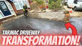 This CRAZY Driveway TRANSFORMATION Is COMPLETE!