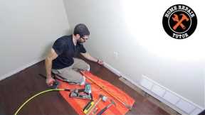 Hardwood Floor Installation Tips - #shorts