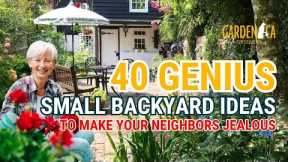 40 GENIUS Backyard Landscaping Hacks to Make Your Neighbors JEALOUS! 🌟🌼🏡