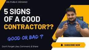 Best trick to identify your Contractor? How to find good Contractor for your home? #contractor