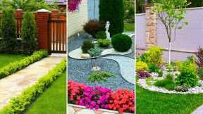 Transform Your Yard 🍀 Creative Ideas for Fence Line Flower Beds and Landscape Design