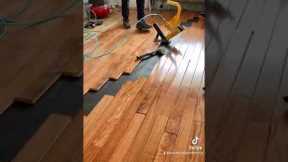Installing HARDWOOD FLOORING / How to install wood floors.
