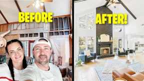 OUR FIRST HOUSE FLIP EVER! before and after Full Home Renovation