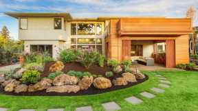 TOP! 100+ BEAUTIFUL LANDSCAPING AROUND HOUSE DESIGN | STUNNING OUTDOOR LIVING SPACE LANDSCAPE IDEAS