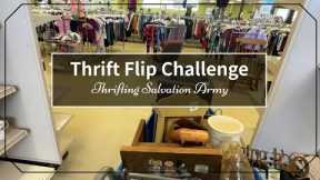 Thrift To Treasure - Thrift Flip Challenge - DIY Home Decor Projects From Salvation Army For Profit