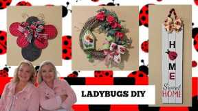 🐞Crafty Ladybug Delights: 3 DIY Projects for Your Home