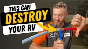 COMMON plumbing issue damaging new RVs - check yours!