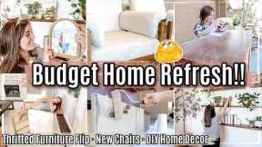 2024 HOME REFRESH :: Thrifted Furniture Flip, New Living Room Furniture & Budget Home Decor