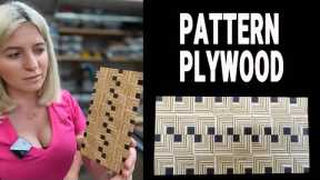 How to make pattern plywood. Easy woodworking projects