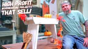 6 More Woodworking Projects That Sell - Fall Edition- Make Money Woodworking (Episode 21)