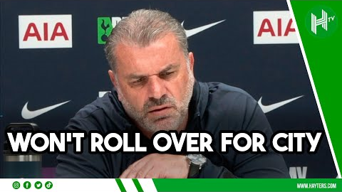 I'm NOT laying down the red carpet for City! | Ange Postecoglou
