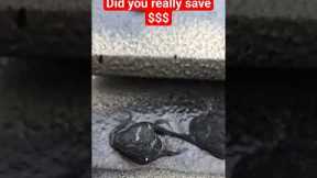 Roof leaking - the cheap roof repair