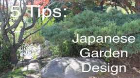 5 Tips for Incorporating Japanese Garden Design into Your Garden