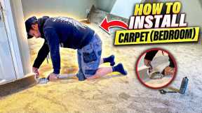How To Install Carpet Onto Existing Underlay/Grippers | Step By Step Guide