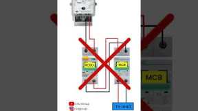 The right way to connect CSQ RCBO & MCB | Energy Meter