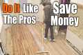 How The Pros Finish A Wood Floor |
