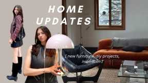 Home Updates 💌 New furniture, recent DIY projects + inspiration