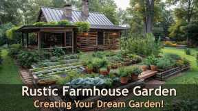 Transform Your Outdoor Space: Rustic Farmhouse Garden Ideas