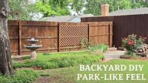 Small Backyard & Patio DIY Projects for a Park-Like Look