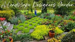 A Private Garden Tour of Landscape Designer Andrew Grossman's Home Garden. June 2024