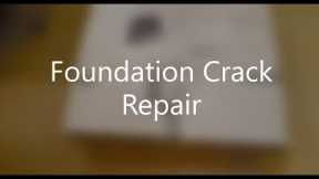 DIY Concrete Foundation Crack Repair - Stop Leaks using Polyurethane Foam!