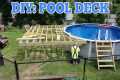 DIY: How to build a pool deck (under