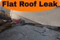 FLAT ROOF LEAK REPAIR - How to repair 