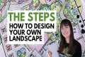 How to make a landscape design 🪴 THE 