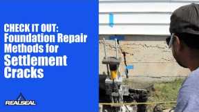Trailer: Foundation repair methods for settlement cracks