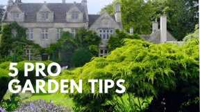 How To Design a Beautiful Garden - 5 Pro Tips from Barnsley House