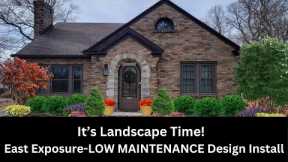 Low Maintenance Landscape Design Install