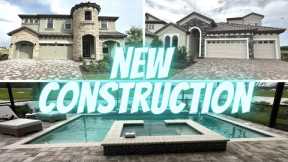 Inside 3 New Construction Homes For Sale in San Antonio Florida - Living in Mirada Lagoon