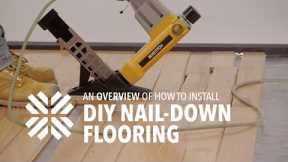 How to Install Nail-Down Hardwood Flooring | LL Flooring