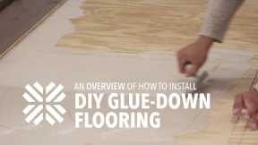 How to Install Glue Down Hardwood Flooring (Glue-Down Over Wood Subfloor)