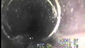 Plumbing Camera - shows pipe needs sewer line repair