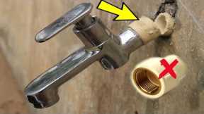 Most plumbers do not know how to repair a broken bathroom faucet.