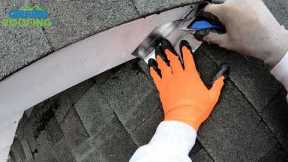 Valley Return Roof Flashing Repair