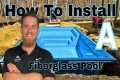 How to install Fiberglass swimming