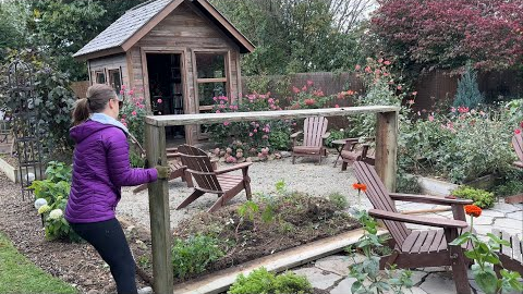 Turning a Chaotic Raised Bed Garden into a Serene Backyard Landscape / Garden Design