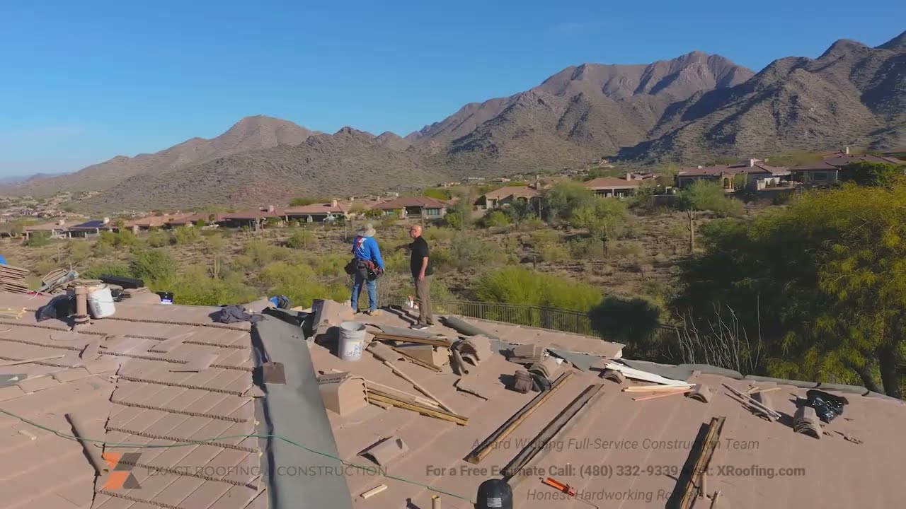 Tile Relay Scottsdale Arizona || Exact Roofing & Construction