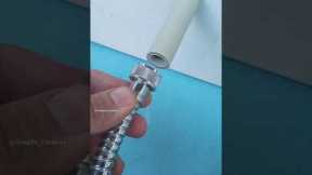 Be sure to remember this Tip and Trick. How to connect to a PPR pipe without an adapter? #shorts