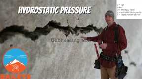 Foundation Wall Cracks? Are They Bad? What Is HydroStatic Pressure?