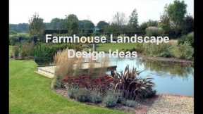 31+ Stunning Farmhouse Landscape Design Ideas