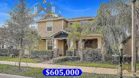 luxury home with swimming pool under $605,000 in Winter Garden!