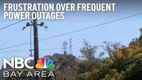 Residents in San Jose Neighborhood Frustrated With Frequent Power Outages