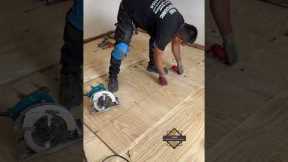 How to Replace old Wood Floor and old Subfloor in NYC - Westchester County #hardwoodflooring