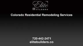 Residential Remodeling Services by Elite Builders